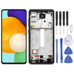 Schermo LCD e digitalizzatore con cornice per Samsung Galaxy A52