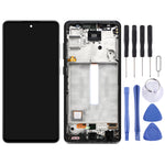 Schermo LCD e digitalizzatore con cornice per Samsung Galaxy A52