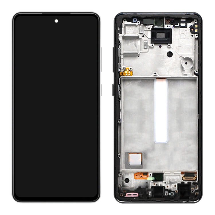 Schermo LCD e digitalizzatore con cornice per Samsung Galaxy A52