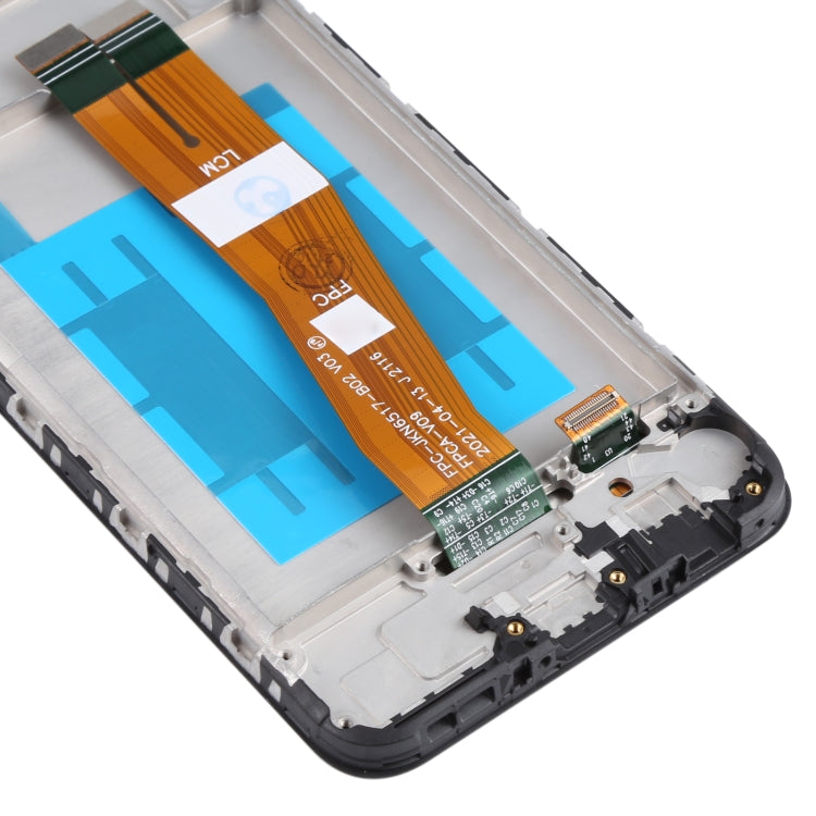 Schermo LCD con digitalizzatore e cornice per Samsung Galaxy A03s