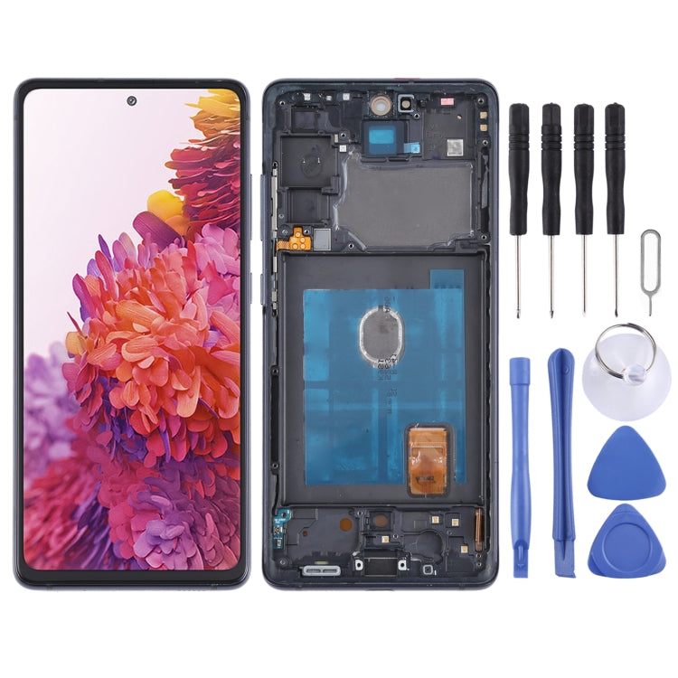 Schermo LCD originale con cornice per Samsung Galaxy S20 FE 4G