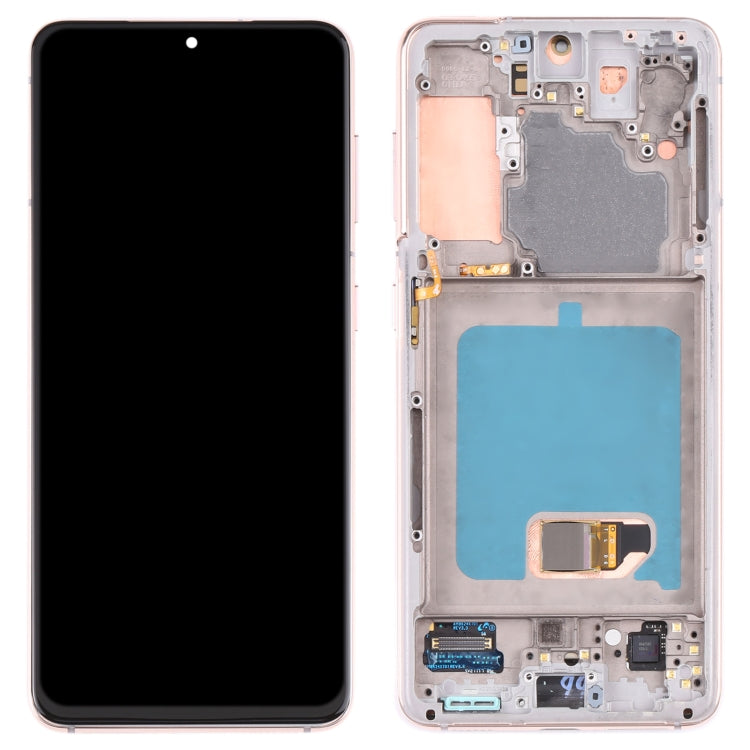 Schermo LCD originale con digitalizzatore per Samsung Galaxy S21