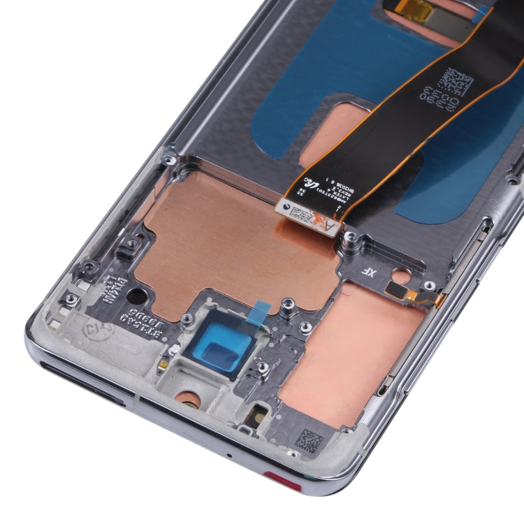 Schermo LCD originale con cornice per Samsung Galaxy S20 5G