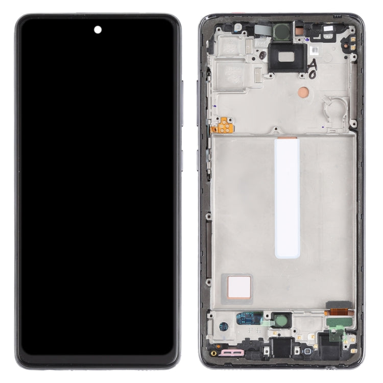 Schermo LCD e digitalizzatore con cornice per Samsung Galaxy A52