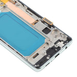 Schermo LCD TFT con cornice per Samsung Galaxy S10 SM-G973F 6.05"
