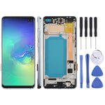 Schermo LCD TFT con cornice per Samsung Galaxy S10+ 6.38"