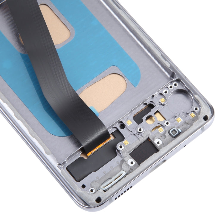 Schermo LCD TFT Samsung Galaxy S20 SM-G980 con cornice