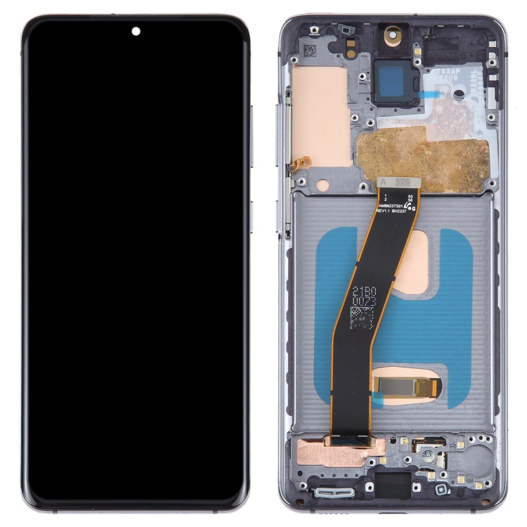 Schermo OLED completo con cornice per Samsung Galaxy S20