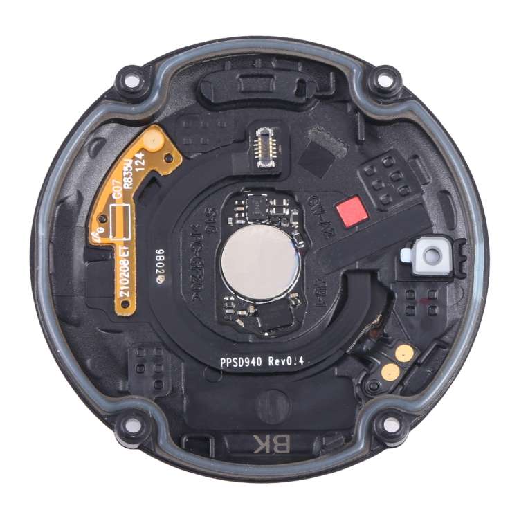 Cover posteriore originale con sensore cardiaco e ricarica wireless Samsung Galaxy Watch Active2 40mm SM-R830 – Nero SPA3757B B8071