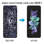Display LCD con cornice per Samsung Galaxy Z Flip3 5G - immagine 7