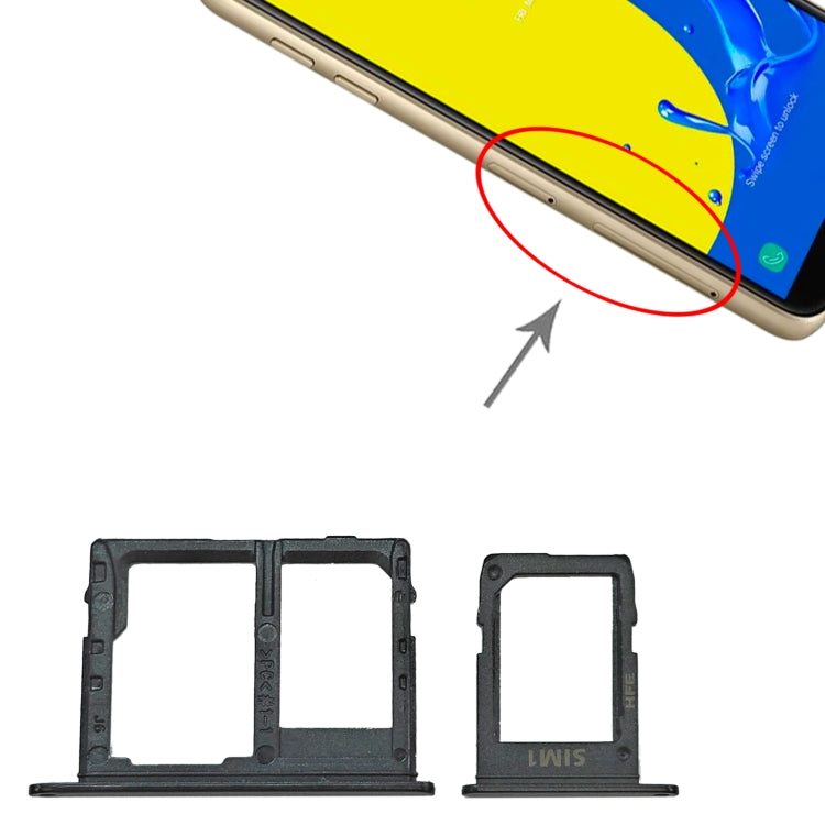 Vassoio SIM e Micro SD per Samsung Galaxy J6 2018 SM-J600 - immagine 4