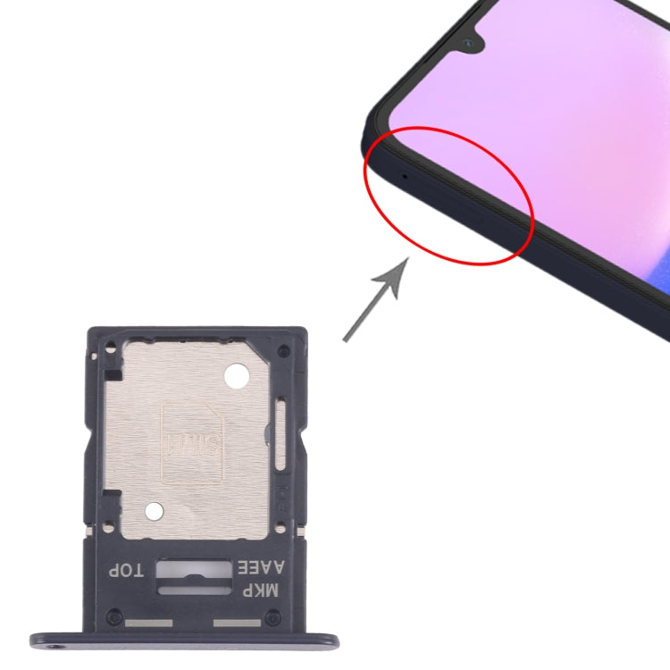 Vassoio SIM e Micro SD per Samsung Galaxy A15 4G SM-A155F - immagine 4