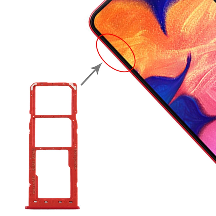 Vassoio scheda SIM e micro SD per Samsung Galaxy A10