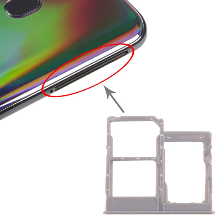 Vassoio scheda SIM e micro SD per Samsung Galaxy A40