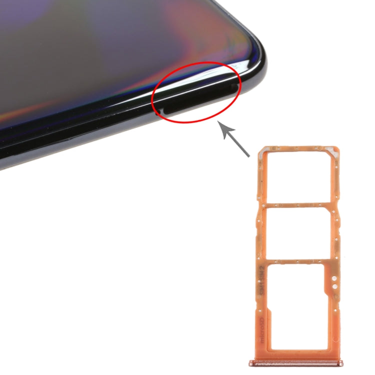 Vassoio scheda SIM e micro SD per Samsung Galaxy A70
