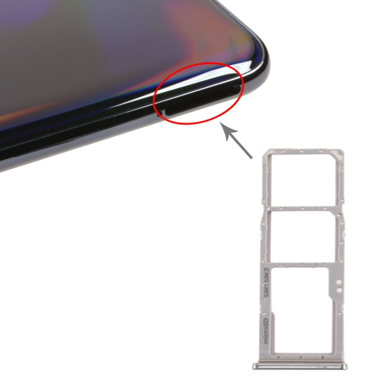 Vassoio scheda SIM e micro SD per Samsung Galaxy A70