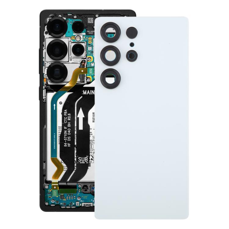 Cover posteriore originale per batteria con copriobiettivo della fotocamera per Samsung Galaxy S25 Ultra SM-S938., For Samsung Galaxy S25 Ultra(with Camera Lens Frame)