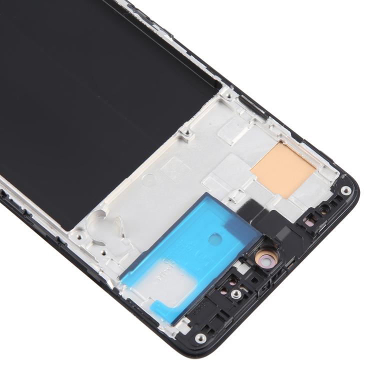 Schermo LCD con touch e cornice per Samsung Galaxy A51 4G - immagine 5