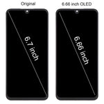 Schermo LCD con touch e cornice per Samsung Galaxy A16 4G - immagine 7