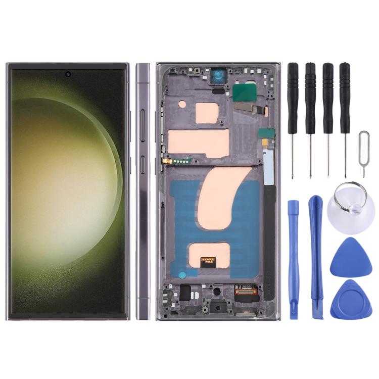 Schermo TFT LCD completo 6,72" per Samsung Galaxy S23 Ultra