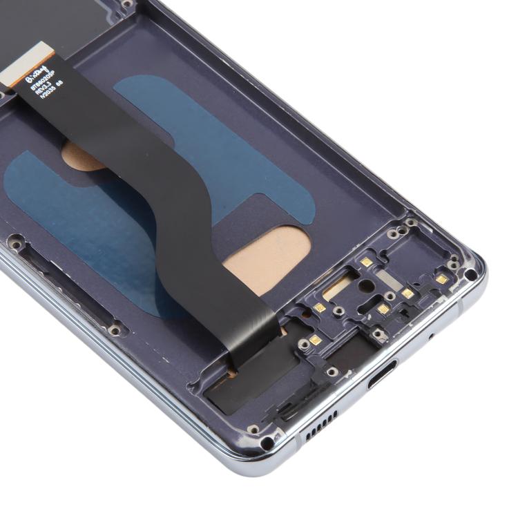 Schermo TFT LCD con touch screen e cornice per Samsung Galaxy S20+ SM-G985F 6,58 pollici SPA4618H B1042