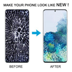 Schermo TFT LCD con cornice per Samsung Galaxy S20+ 6,58"