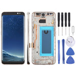 Schermo LCD 5,7" con digitalizzatore per Samsung Galaxy S8 SM-G95