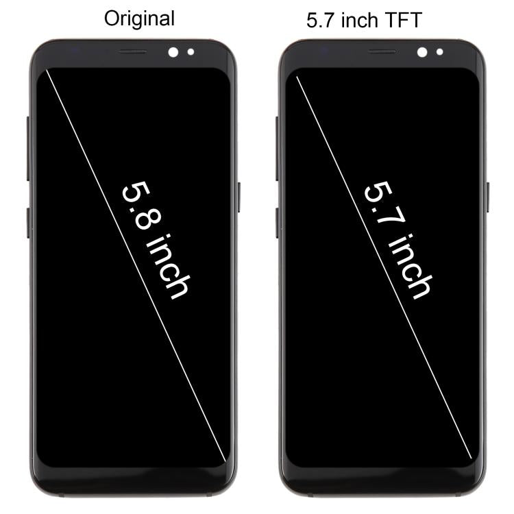 Schermo LCD 5,7" con digitalizzatore per Samsung Galaxy S8 SM-G95