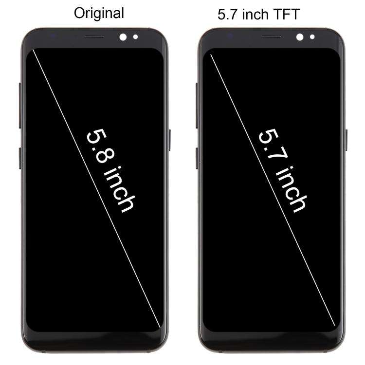 Display Completo con Cornice per Samsung Galaxy S8 SM-G950F – 5,7'' (TFT, Viola) SPA4626P 30360