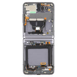 Display LCD con touchscreen e cornice per Samsung Galaxy Z Flip 5G SM-F707 - immagine 4