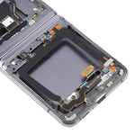 Display LCD con touchscreen e cornice per Samsung Galaxy Z Flip 5G SM-F707 - immagine 5