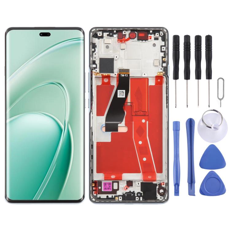 Schermo LCD digitalizzatore originale Huawei Enjoy 70X, gruppo completo con cornice, For Huawei Enjoy 70X(Original)