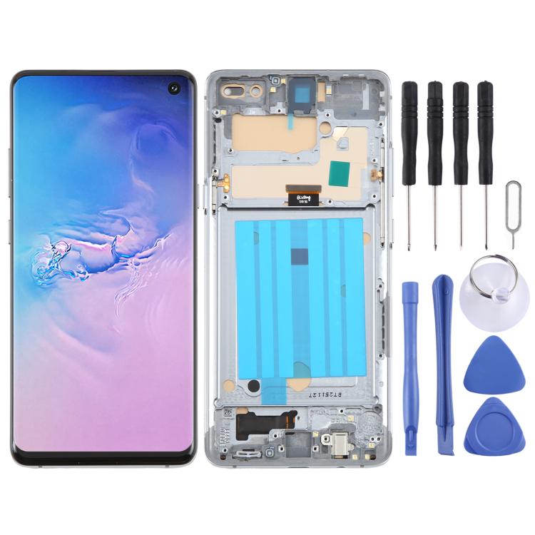 Schermo LCD con digitalizzatore per Samsung Galaxy S10 5G SM-G977