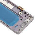 Schermo OLED LCD con cornice per Samsung Galaxy S10 SM-G973
