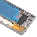 Schermo OLED LCD con cornice per Samsung Galaxy S10 SM-G973