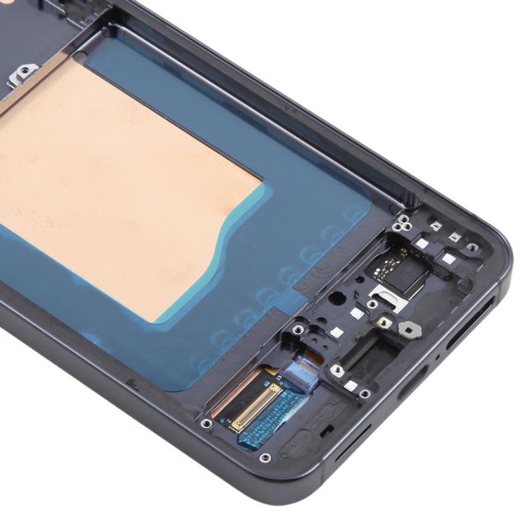 Schermo OLED LCD con cornice per Samsung Galaxy S25 SM-S931B