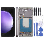 Display LCD touchscreen con cornice per Galaxy S23 FE