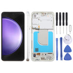 Display LCD touchscreen con cornice per Galaxy S23 FE