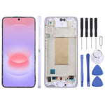 Schermo LCD con cornice per Samsung Galaxy A37 SM-A376B