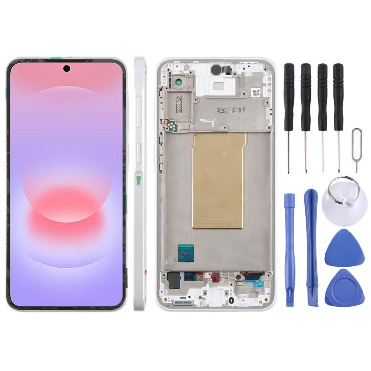Schermo LCD con cornice per Samsung Galaxy A37 SM-A376B