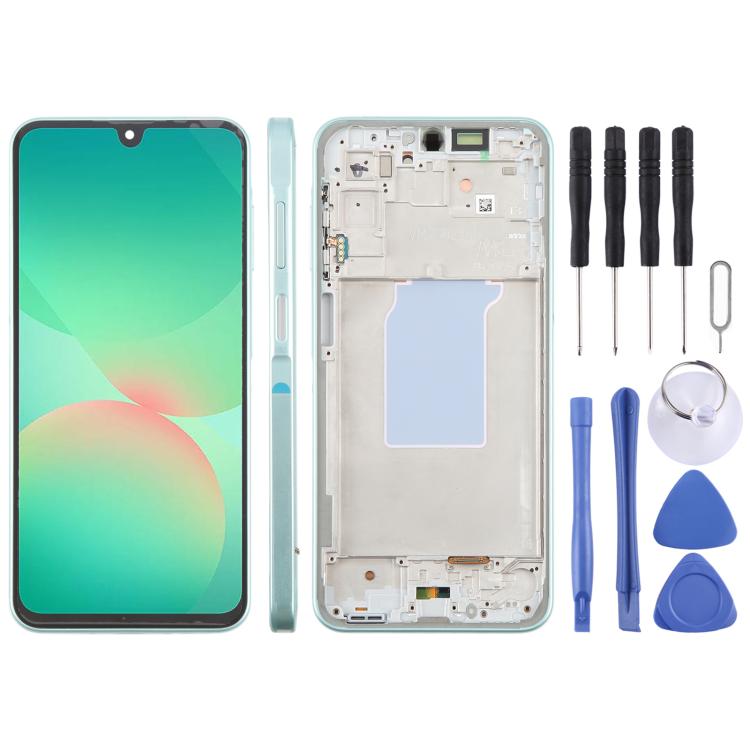 Schermo LCD con cornice per Samsung Galaxy A26 SM-A266B