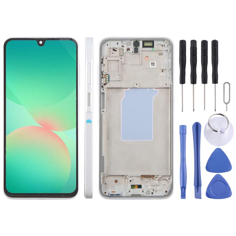 Schermo LCD con cornice per Samsung Galaxy A26 SM-A266B