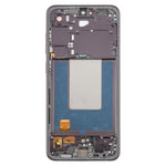 Schermo LCD con cornice per Galaxy S24 FE SM-S721B