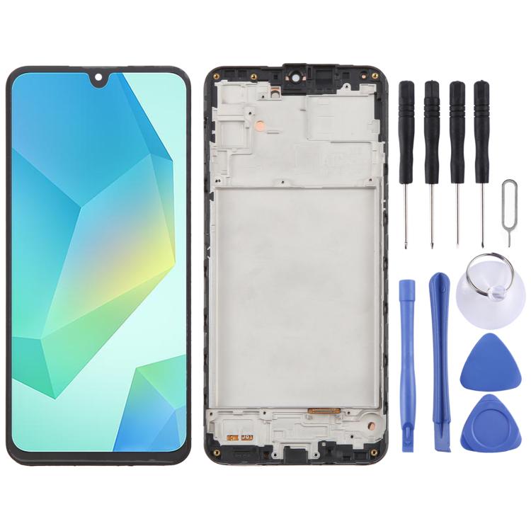 Schermo LCD con cornice per Samsung Galaxy A16 SM-A165F