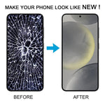 Schermo LCD digitalizzatore con cornice per Galaxy S24 FE