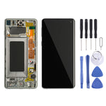 Schermo LCD con digitalizzatore e cornice per Galaxy S10 4G