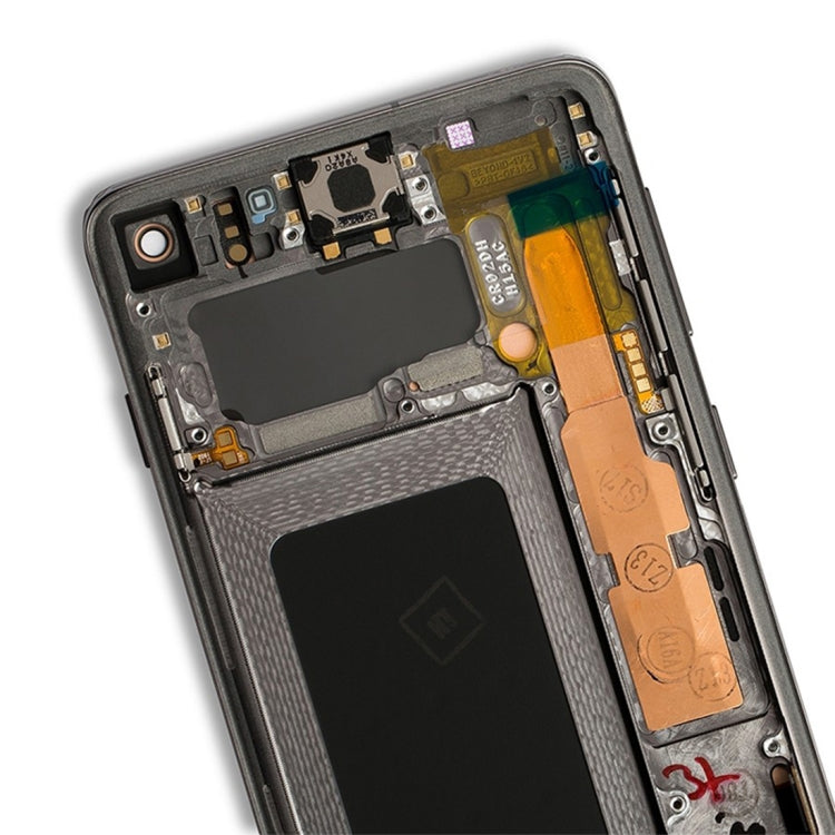 Schermo LCD con digitalizzatore e cornice per Galaxy S10 4G