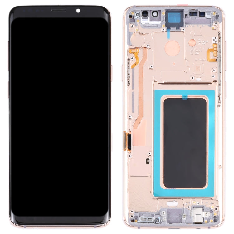 Schermo LCD e digitalizzatore con cornice per Galaxy S9