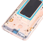 Schermo LCD e digitalizzatore con cornice per Galaxy S9