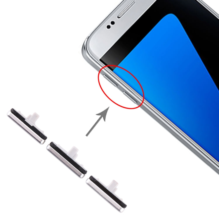 Ricambio tasti laterali per Samsung Galaxy S7 rosa